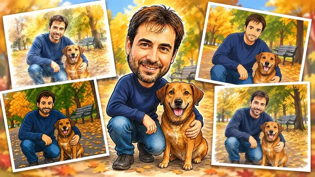 One Photo to 9 Art Styles — Photo Art Converter