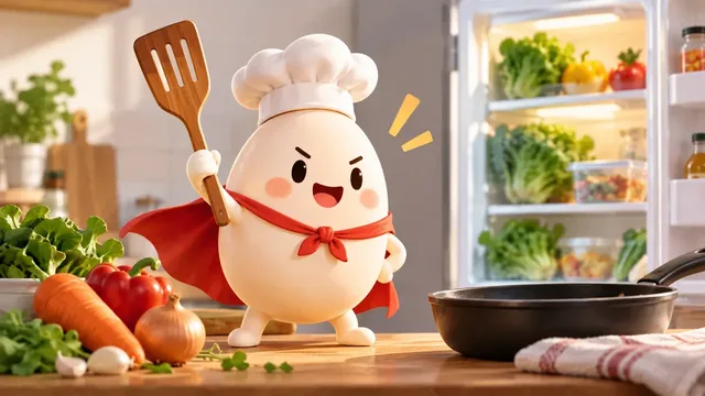 Egg Captain: Make Meals from Leftovers in 30 Days