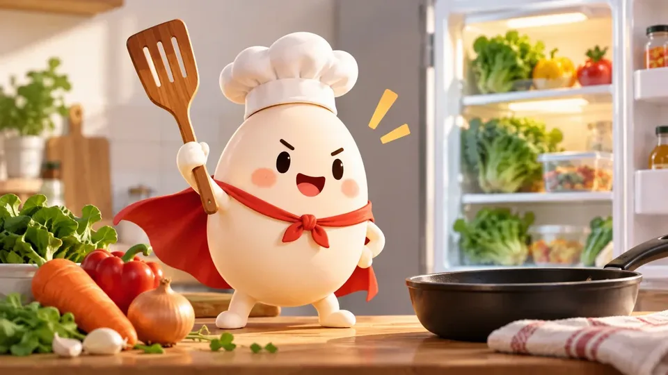 Egg Captain: Make Meals from Leftovers in 30 Days