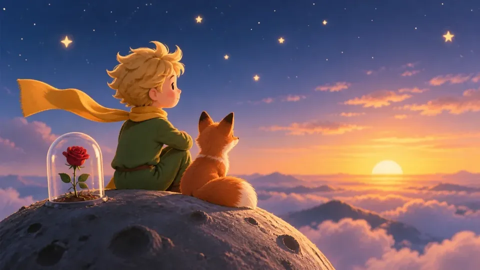 Daily Stress Melts Away: Conversations with The Little Prince's Pure Heart