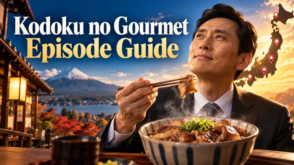 Kodoku no Gourmet Episode Guide: Find & Visit 185 Restaurants by Region, Season & Status