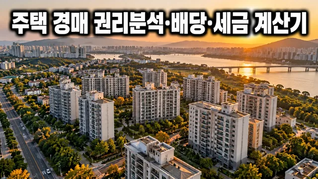Residential Auction Rights Analysis & Tax Calculator