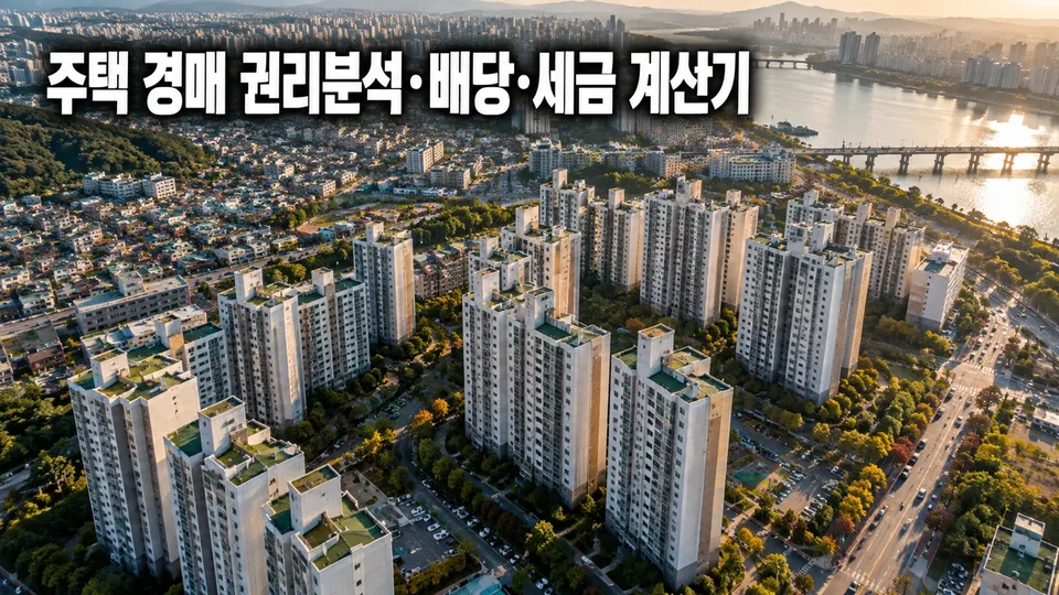Residential Auction Rights Analysis & Tax Calculator