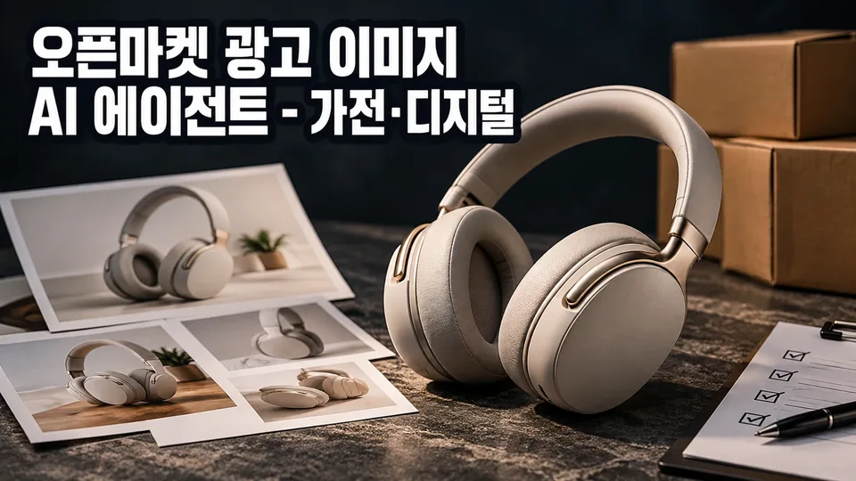 Open Market Appliance & Digital Product Ad Image Design