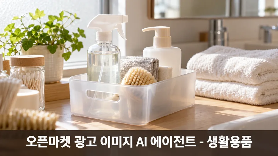 Open Market Household Product Ad Image Creation